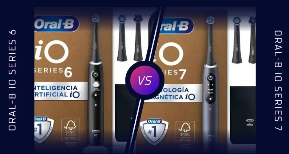 comparison oral b io 6 vs 7