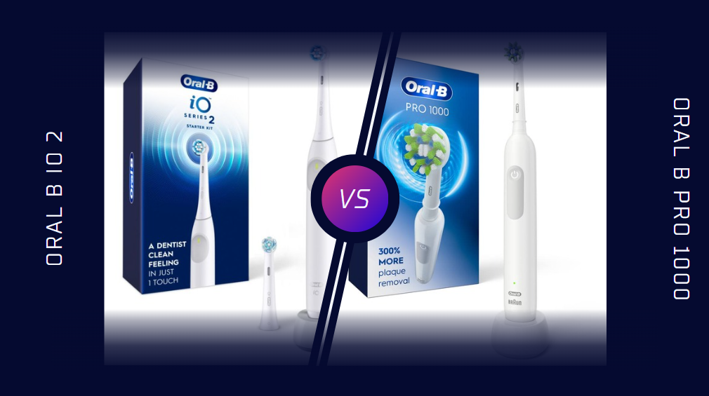 Oral-B iO 2 vs. Pro 1000